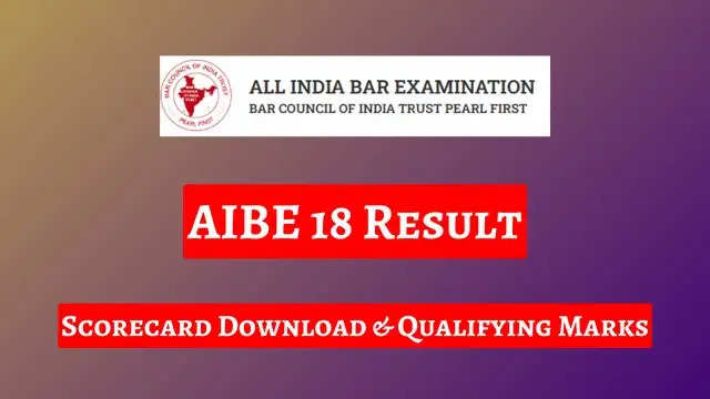 AIBE 18 Result 2023 Soon; Check Expected Cut-off, Steps to Download Scorecard