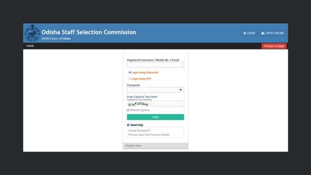 OSSC Jr Stenographer, Typist, and DEO CV Schedule 2024 Released