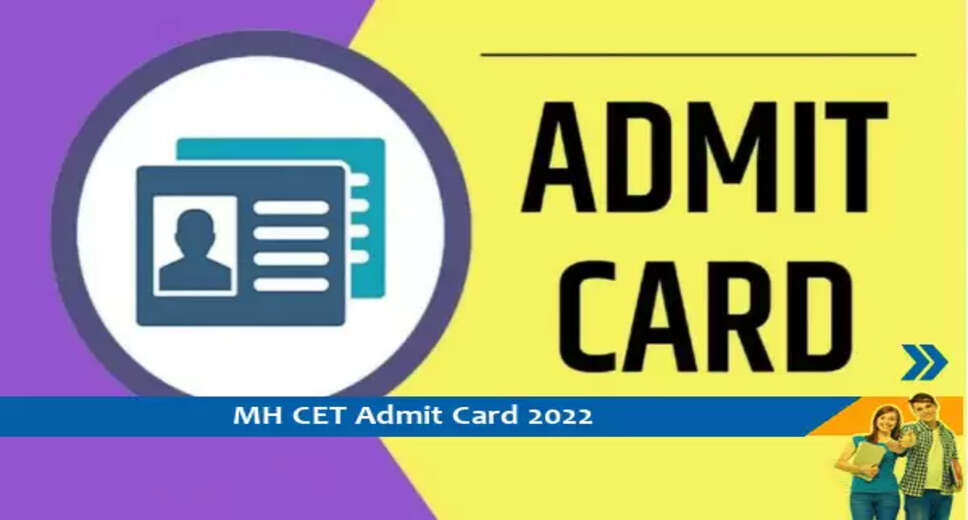 MHT CET,admit card,PCB group, MHT CET Admit Card 2022, MHT CET Admit Card 2022 PCM, MHT CET Admit Card 2022 Release Time, MHT CET PCM Admit Card, MHT CET Hall Ticket, News, Education