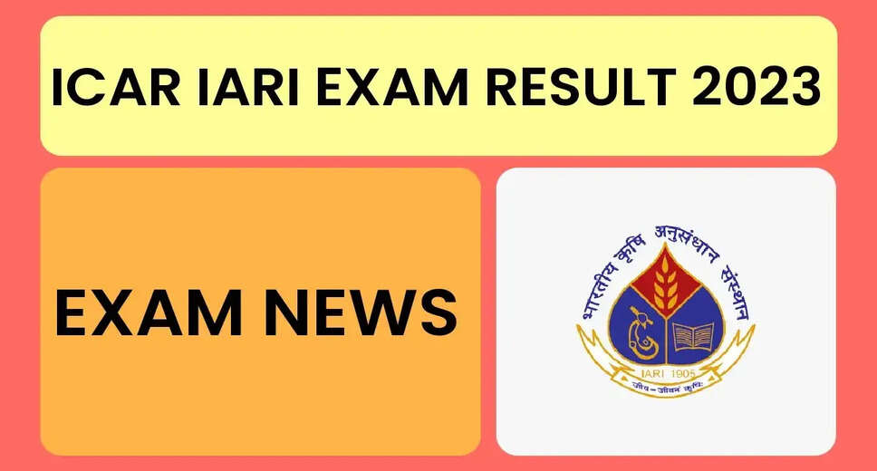 ICAR IARI Technician Result 2023 Out, Merit List and Result PDF