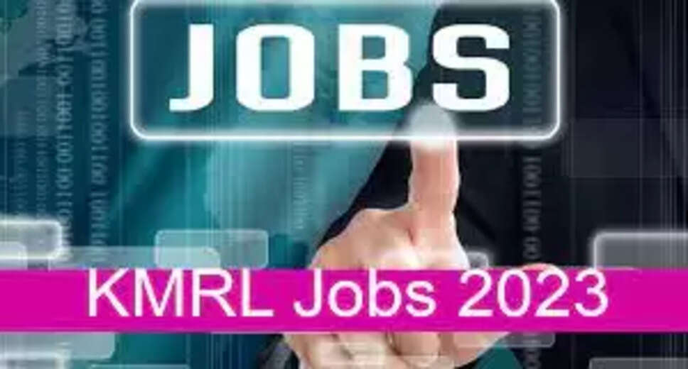 KMRL Recruitment 2023: A great opportunity has emerged to get a job (Sarkari Naukri) in Kochi Metro Rail Limited (KMRL). KMRL has sought applications to fill the posts of Executive (HR) (KMRL Recruitment 2023). Interested and eligible candidates who want to apply for these vacant posts (KMRL Recruitment 2023), they can apply by visiting the official website of KMRL, kochimetro.org. The last date to apply for these posts (KMRL Recruitment 2023) is 25 January 2023. Apart from this, candidates can also apply for these posts (KMRL Recruitment 2023) by directly clicking on this official link kochimetro.org. If you want more detailed information related to this recruitment, then you can see and download the official notification (KMRL Recruitment 2023) through this link KMRL Recruitment 2023 Notification PDF. A total of 1 post will be filled under this recruitment (KMRL Recruitment 2023) process. Important Dates for KMRL Recruitment 2023 Online Application Starting Date – Last date for online application - 25 January 2023 Details of posts for KMRL Recruitment 2023 Total No. of Posts- : 1 Post Eligibility Criteria for KMRL Recruitment 2023 Executive (HR): MBA degree from recognized institute with 3 years experience Age Limit for KMRL Recruitment 2023 Executive (HR) – The age limit of the candidates will be 32 years. Salary for KMRL Recruitment 2023 Executive (HR) – 30000-120000/- Selection Process for KMRL Recruitment 2023 Executive (HR) – Will be done on the basis of Interview. How to apply for KMRL Recruitment 2023 Interested and eligible candidates can apply through the official website of KMRL (kochimetro.org) by 25 January 2023. For detailed information in this regard, refer to the official notification given above. If you want to get a government job, then apply for this recruitment before the last date and fulfill your dream of getting a government job. You can visit naukrinama.com for more such latest government jobs information.