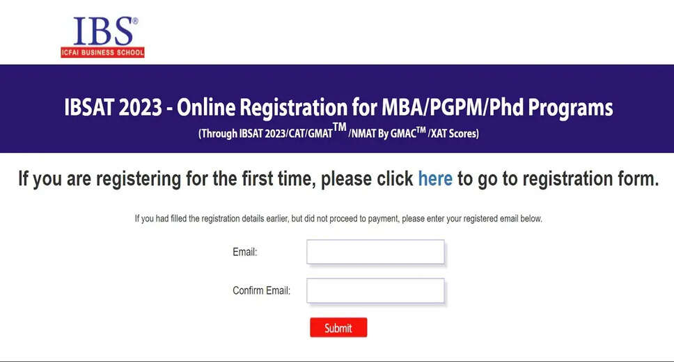 IBSAT 2023 Registration Begins: Apply Online at ibsindia.org