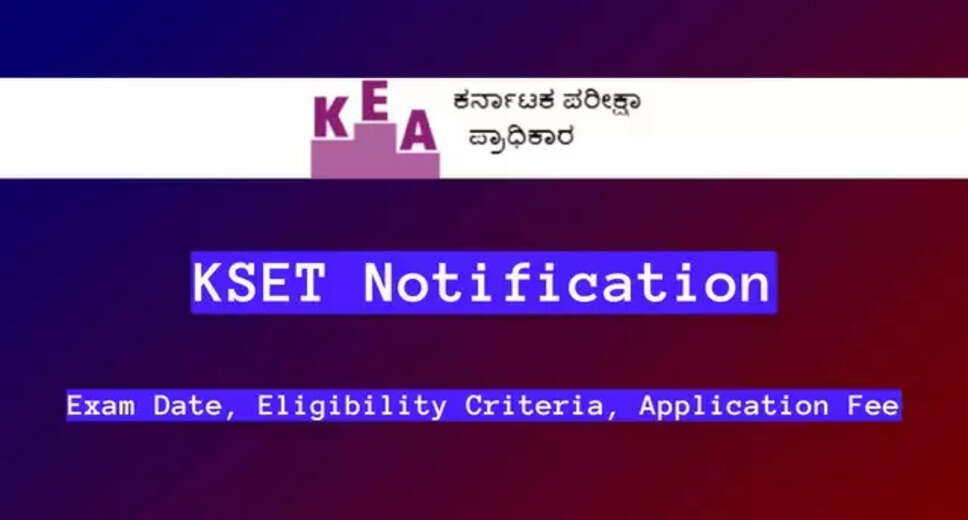 Karnataka SET 2024: Online Application for State Eligibility Test Now Open