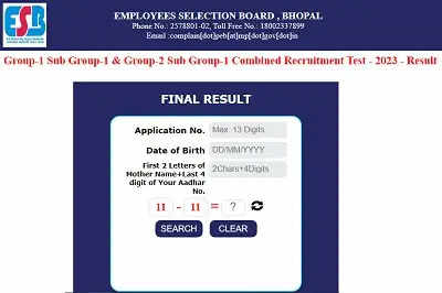 MPESB Releases Revised Results for 1,978 Gramin Krishi Vistar Adhikari & Other Posts 2023