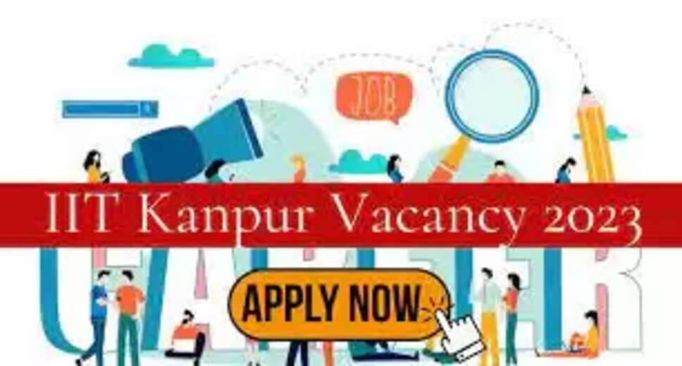 IIT KANPUR Recruitment 2023: A great opportunity has emerged to get a job (Sarkari Naukri) in Indian Institute of Technology Kanpur (IIT KANPUR). IIT KANPUR has sought applications to fill the posts of Project Attendant (IIT KANPUR Recruitment 2023). Interested and eligible candidates who want to apply for these vacant posts (IIT KANPUR Recruitment 2023), they can apply by visiting the official website of IIT KANPUR iitk.ac.in. The last date to apply for these posts (IIT KANPUR Recruitment 2023) is 10 March 2023. Apart from this, candidates can also apply for these posts (IIT KANPUR Recruitment 2023) directly by clicking on this official link iitk.ac.in. If you want more detailed information related to this recruitment, then you can see and download the official notification (IIT KANPUR Recruitment 2023) through this link IIT KANPUR Recruitment 2023 Notification PDF. A total of 1 posts will be filled under this recruitment (IIT KANPUR Recruitment 2023) process. Important Dates for IIT Kanpur Recruitment 2023 Starting date of online application - Last date for online application – 10 March 2023 Vacancy details for IIT Kanpur Recruitment 2023 Total No. of Posts- 1 Location- Kanpur Eligibility Criteria for IIT Kanpur Recruitment 2023 Project Attendant – 12th pass from any recognized institute with experience Age Limit for IIT KANPUR Recruitment 2023 The age limit of the candidates will be valid as per the rules of the department Salary for IIT KANPUR Recruitment 2023 Project Attendant – 9000-450-27000 /- per month Selection Process for IIT KANPUR Recruitment 2023 Selection Process Candidates will be selected on the basis of written test. How to Apply for IIT Kanpur Recruitment 2023 Interested and eligible candidates can apply through IIT KANPUR official website (iitk.ac.in) latest by 10 March 2023. For detailed information in this regard, refer to the official notification given above. If you want to get a government job, then apply for this recruitment before the last date and fulfill your dream of getting a government job. You can visit naukrinama.com for more such latest government jobs information.