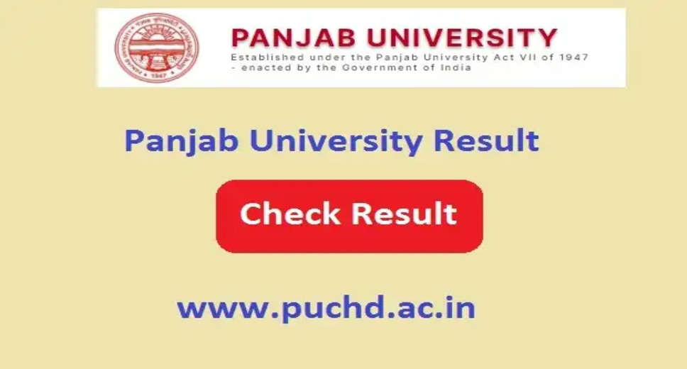 Panjab University Result 2023 Out: Download UG & PG Scorecard at puchd.ac.in