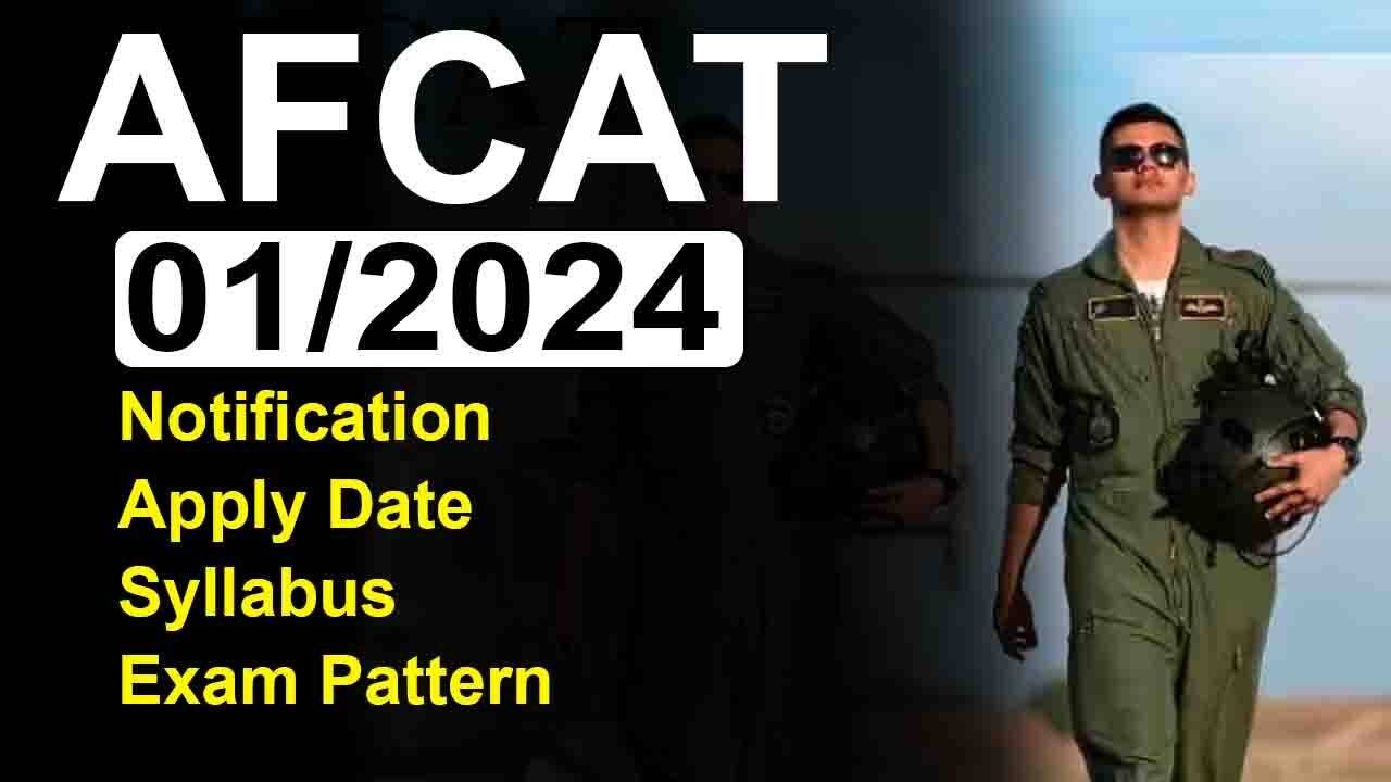 Join the Indian Air Force: Apply Online for 317 AFCAT 01/2024 Vacancies