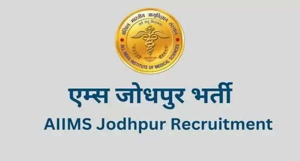 AIIMS Jodhpur Recruitment 2023: Walk-in for 76 Sr. Resident Vacancies  All India Institute of Medical Sciences (AIIMS), Jodhpur has recently announced a notification for the recruitment of Sr. Resident Vacancy. The total number of vacancies available for this post is 76. Interested candidates who have completed all eligibility criteria can attend the walk-in interview on 1st May 2023. In this blog post, we will discuss the details of the AIIMS Jodhpur Recruitment 2023, including important dates, application fees, age limit, qualification required, and more.  Important Dates  Date of Walk-in Interview: 01-05-2023 (10:00 AM)  Application Fees  The application fees for AIIMS Jodhpur Recruitment 2023 is as follows:  For General/OBC/ EWS Category: Rs.1000/-  For SC/ ST: Rs. 800/-  For PWBD Candidates: Nil  Payment Mode: Demand Draft/ Pay Order only  Age Limit  The upper age limit for AIIMS Jodhpur Recruitment 2023 is 45 years. Age relaxation is applicable as per rules.  Qualification Required  Candidates who are interested in the Sr. Resident vacancy must possess MD/MS/M.Ch/DNB (Concerned Specialty).  Vacancy Details  The total number of vacancies available for the Sr. Resident post is 76. Candidates can find the details in the table below:  Post Name          Total  Sr. Resident        76  How to Apply  Interested candidates can attend the walk-in interview on 1st May 2023 at the venue mentioned in the official notification. Candidates are advised to carry all the required documents