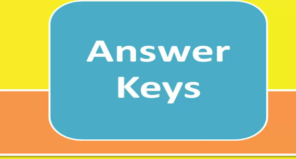 Rajasthan Public Service Commission Commission has released the answer key of School Lecturer Exam 2022 on the official website. Candidates who took part in the exam. They can get their answer key from the official site. Let me tell you friends, the department had organized the examination from 11 to 21 October 2022 at various examination centers of the state. Rajasthan Public Service Commission Answer Key 2023 Board Name – Rajasthan Public Service Commission Exam Name- School Lecturer Exam 2022 Date of declaration of answer key - 10 January 2023 RPSC School Lecturer Answer Key 2022: How to download To download the answer key, candidates can follow these simple steps given below. Visit the official site of RPSC at rpsc.rajasthan.gov.in. Click on RPSC School Lecturer Answer Key 2022 link available on the home page. A new PDF file will open where candidates can check their answers. Download the page and keep a hard copy of it with you for further need. Click here to visit the official website Click here for answer key Click here for more exam details