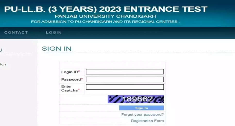 PU LLB 2024 Application Form Released at pglaw.puchd.ac.in; Check Fees and Application Process Here