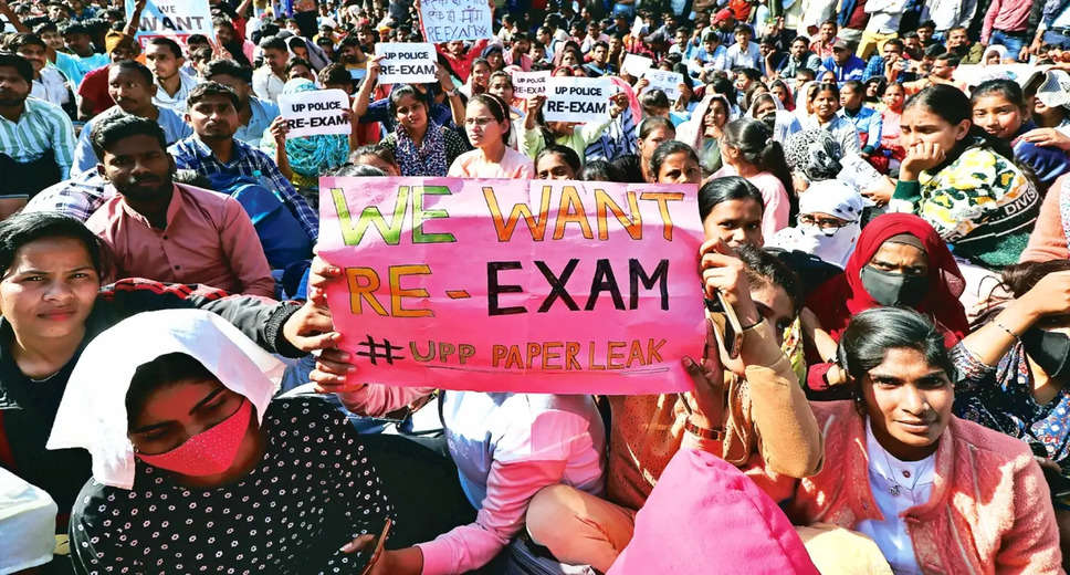 UPPSC RO/ARO Exam Cancelled Due to Paper Leak; CM Adityanath Announces Re-test Within 6 Months