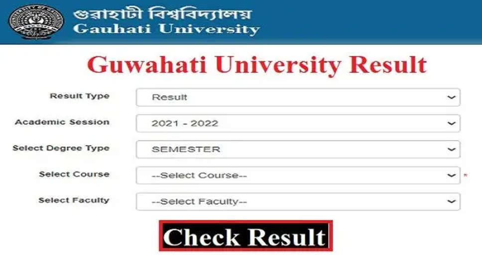 Gauhati University TDC Results 2023 Announced: Check GU BA, BSc, BCom Results Online