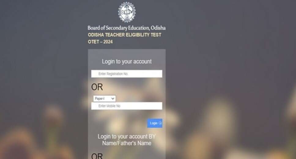 Download Your OTET 2024 Admit Card from BSE Odisha's Official Website