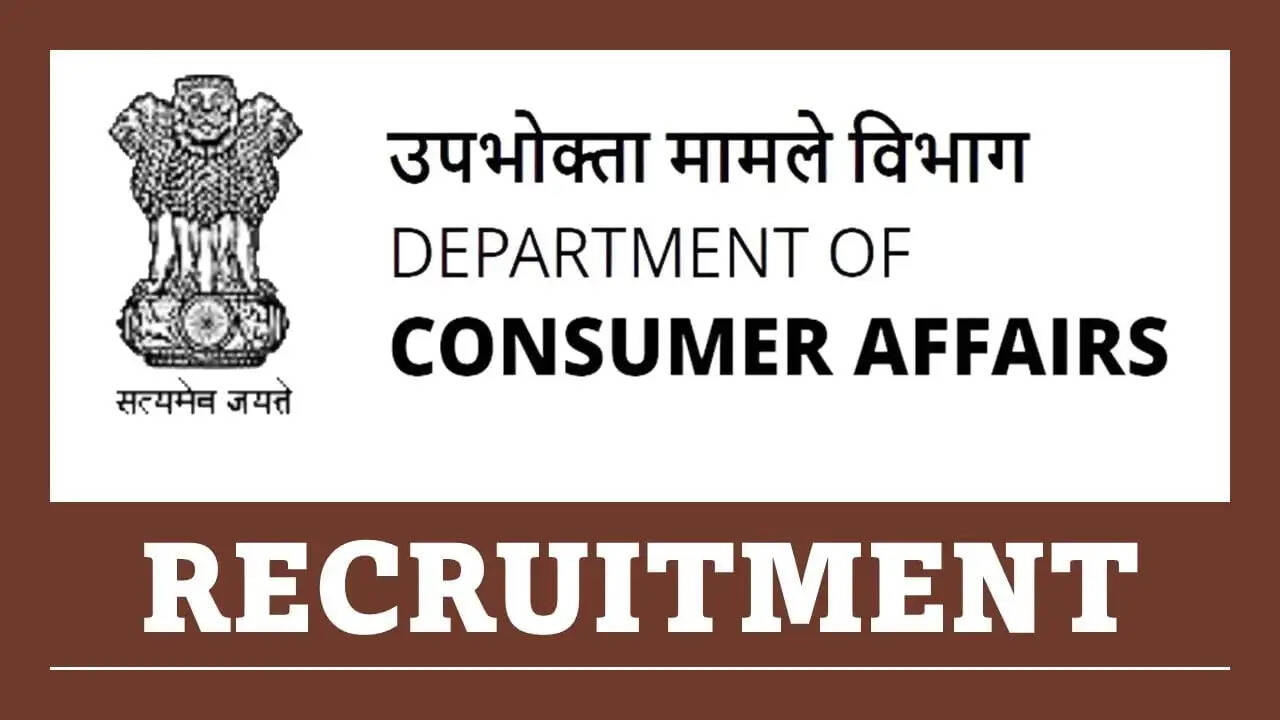 Consumer Affairs Ministry Recruitment 2024: Notification Out for Various Posts