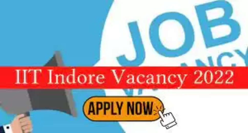 IIT Indore Recruitment 2023: Apply for Junior Research Fellow Vacancies IIT Indore is inviting eligible candidates to apply for Junior Research Fellow vacancies in 2023. Interested candidates can find the details below. Organization: IIT Indore Post Name: Junior Research Fellow Total Vacancy: Various Posts Salary: Not Disclosed Job Location: Indore Last Date to Apply: 22/05/2023 Official Website: iiti.ac.in Similar Jobs: Govt Jobs 2023 Qualification for IIT Indore Recruitment 2023: The eligibility criteria are the most important factor for a job. For IIT Indore Recruitment 2023, the qualification required is B.Tech/B.E. IIT Indore Recruitment 2023 Vacancy Count: IIT Indore has provided opportunities for candidates to apply for the post of Junior Research Fellow. The IIT Indore Recruitment 2023 Vacancy Count is various. IIT Indore Recruitment 2023 Salary: Candidates who are selected in the recruitment process will be placed in IIT Indore for the respective posts. The salary for IIT Indore Recruitment 2023 is Not Disclosed. Job Location for IIT Indore Recruitment 2023: The job location for the IIT Indore Recruitment 2023 is Indore. IIT Indore Recruitment 2023 Apply Online Last Date: IIT Indore invites candidates for Junior Research Fellow vacancies, and the last date to apply is 22/05/2023. Steps to Apply for IIT Indore Recruitment 2023: Follow these steps to apply for IIT Indore Recruitment 2023: Step 1: Visit the official website of IIT Indore - iiti.ac.in Step 2: Look for the IIT Indore Recruitment 2023 Notification Step 3: Read all the details in the notification Step 4: Apply or send the application form as per the mode of application given on the official notification Don't miss out on this opportunity to join IIT Indore as a Junior Research Fellow in 2023. Apply before the last date, and take your career to new heights.