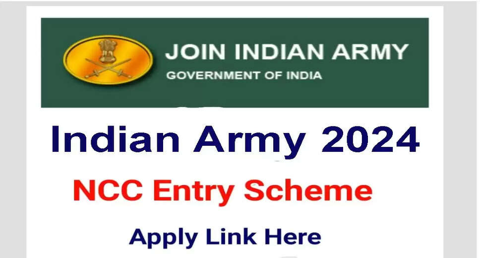 Indian Army NCC Special Entry Scheme 56th Course: Application Deadline Extended