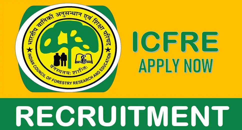 ICFRE Hiring Project Staff: Check Posts, Qualification, Age Limit & Apply Now