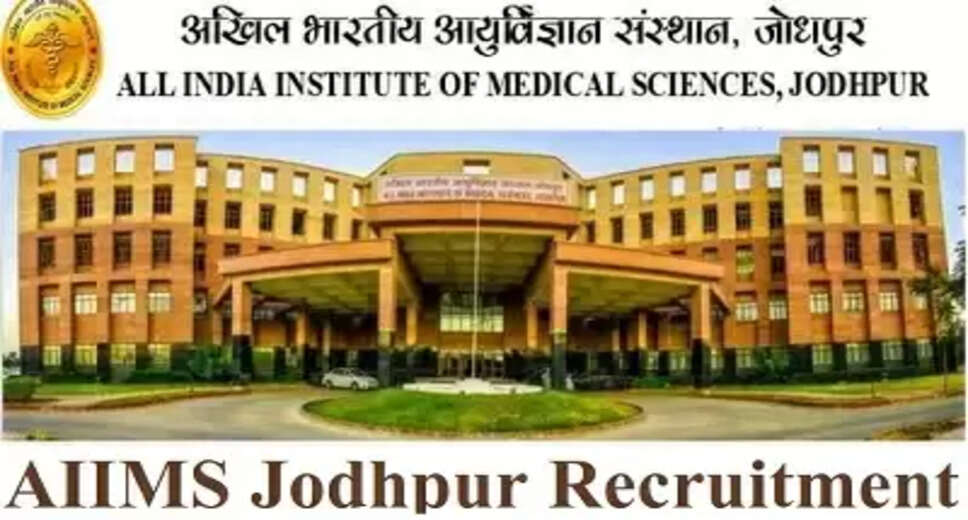 SEO Title: AIIMS Jodhpur Recruitment 2023: Apply for Medical Social Worker Post | Walk-in Date 04/08/2023 AIIMS Jodhpur Recruitment 2023: Medical Social Worker Post Vacancy, Salary, and Walk-in Date AIIMS Jodhpur is offering exciting opportunities for qualified candidates as they announce their recruitment for the post of Medical Social Worker. If you have the necessary qualifications and skills, this is your chance to work at AIIMS Jodhpur. Learn more about the application process and eligibility criteria below. Organization: AIIMS Jodhpur Recruitment 2023 Post Name: Medical Social Worker Total Vacancy: 1 Post Salary: Rs.32,000 - Rs.32,000 Per Month Job Location: Jodhpur Walk-in Date: 04/08/2023 Official Website: aiimsjodhpur.edu.in Qualification for AIIMS Jodhpur Recruitment 2023: Candidates interested in applying for AIIMS Jodhpur Recruitment 2023 must meet specific qualifications. The educational requirement for the Medical Social Worker position is B.A, MSW. For more information, visit the official website. AIIMS Jodhpur Recruitment 2023 Vacancy Count: Eligible candidates can check the official notification and apply online before the last date. AIIMS Jodhpur has one vacancy for Recruitment 2023. To learn more, refer to the official notification. AIIMS Jodhpur Recruitment 2023 Salary: Selected candidates will be placed at AIIMS Jodhpur for the respective posts. The salary offered for AIIMS Jodhpur Recruitment 2023 is Rs.32,000 - Rs.32,000 Per Month. Job Location for AIIMS Jodhpur Recruitment 2023: Eligible candidates with the specified qualifications are invited to apply for the Medical Social Worker vacancies at AIIMS Jodhpur, Jodhpur. AIIMS Jodhpur Recruitment 2023 Walk-in Date: The walk-in procedure for AIIMS Jodhpur Recruitment 2023 is scheduled for 04/08/2023. Walk-in Procedure for AIIMS Jodhpur Recruitment 2023: Visit the official website and search for the AIIMS Jodhpur Recruitment 2023 notification. Check all the details regarding AIIMS Jodhpur Recruitment 2023 walk-in from the official notification.