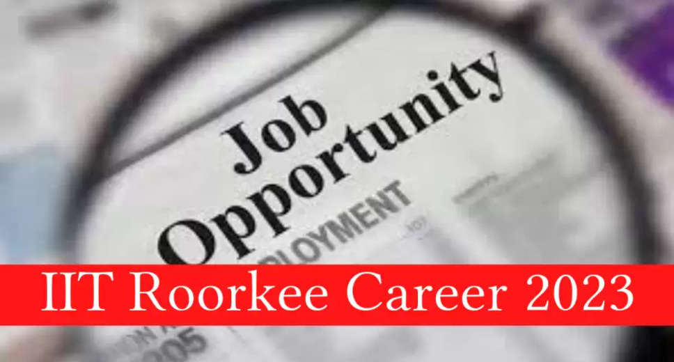 IIT ROORKEE Recruitment 2023: A great opportunity has emerged to get a job (Sarkari Naukri) in the Indian Institute of Technology Roorkee (IIT ROORKEE). IIT ROORKEE has sought applications to fill the posts of Junior Research Fellow (IIT ROORKEE Recruitment 2023). Interested and eligible candidates who want to apply for these vacant posts (IIT ROORKEE Recruitment 2023), they can apply by visiting the official website of IIT ROORKEE, iitr.ac.in. The last date to apply for these posts (IIT ROORKEE Recruitment 2023) is 17 March 2023.  Apart from this, candidates can also apply for these posts (IIT ROORKEE Recruitment 2023) by directly clicking on this official link iitr.ac.in. If you want more detailed information related to this recruitment, then you can see and download the official notification (IIT ROORKEE Recruitment 2023) through this link IIT ROORKEE Recruitment 2023 Notification PDF. A total of 1 posts will be filled under this recruitment (IIT ROORKEE Recruitment 2023) process.  Important Dates for IIT ROORKEE Recruitment 2023  Online Application Starting Date –  Last date for online application – 17 March 2023  Details of posts for IIT ROORKEE Recruitment 2023  Total No. of Posts- 1  Location- Roorkee  Eligibility Criteria for IIT ROORKEE Recruitment 2023  Passed M.Tech degree in Civil from any recognized institute and have experience.  Age Limit for IIT ROORKEE Recruitment 2023  The age limit of the candidates will be valid as per the rules of the department  Salary for IIT ROORKEE Recruitment 2023  31000/-  Selection Process for IIT ROORKEE Recruitment 2023  Selection Process Candidates will be selected on the basis of written test.  How to Apply for IIT ROORKEE Recruitment 2023  Interested and eligible candidates can apply through the official website of IIT ROORKEE (iitr.ac.in) by 17 March 2023. For detailed information in this regard, refer to the official notification given above.  If you want to get a government job, then apply for this recruitment before the last date and fulfill your dream of getting a government job. You can visit naukrinama.com for more such latest government jobs information.