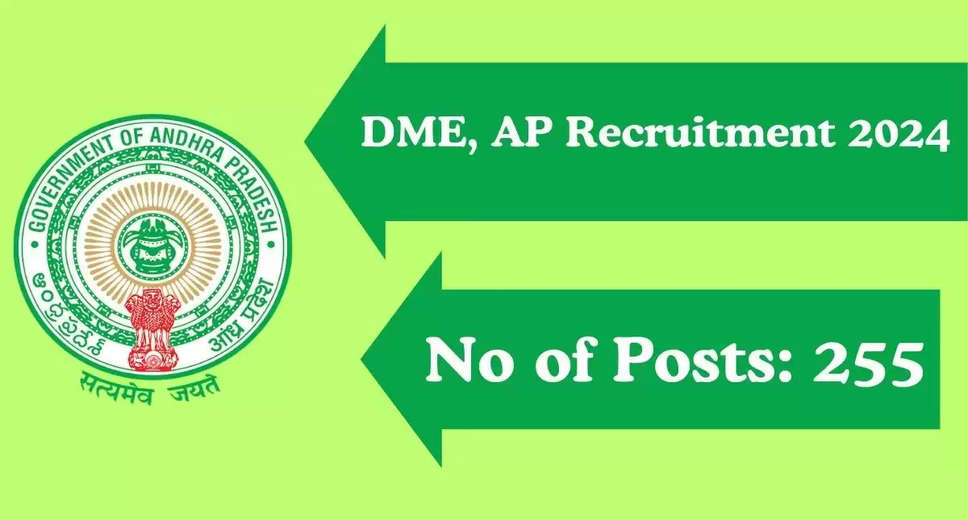 DME, MP Opens Online Applications for 146 Associate Professor Positions; Apply Now