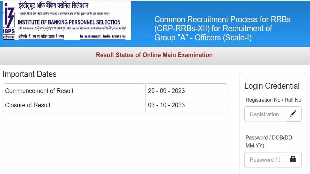 IBPS PO Mains Result 2023 Date: Download Scorecard at ibps.in