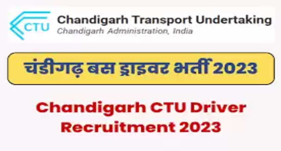 CTU Conductor & Driver Recruitment 2023: Apply Online for 177 Vacancies  Chandigarh Transport Undertaking (CTU) has recently announced a notification for the recruitment of Driver & Conductor vacancies on a regular basis. This is a great opportunity for candidates who are interested in pursuing their career in the transportation sector. In this blog post, we will discuss the details of the CTU Conductor & Driver Recruitment 2023, including important dates, eligibility criteria, and how to apply.  Important Dates  The CTU Conductor & Driver Recruitment 2023 has announced important dates for the online application process. The starting date for online application is 16-03-2023, and the last date for online application is 10-04-2023. Candidates who are interested in this recruitment process must apply within this time period. The last date for fee submission is 15-04-2023.  Vacancy Details  The CTU Conductor & Driver Recruitment 2023 has announced a total of 177 vacancies for the post of Conductor and Driver. The vacancies are further classified as:  Post Name          Total Vacancies  Conductor (01/2023)      - 131  Driver (02/2023)               -46  Eligibility Criteria  Before applying for the CTU Conductor & Driver Recruitment 2023, candidates must ensure that they meet the eligibility criteria. The detailed eligibility criteria for this recruitment are as follows:  Age Limit: The age limit for the CTU Conductor & Driver Recruitment 2023 will be announced later.  Educational Qualification: Candidates should have passed 10th class from a recognized board or university. Additionally, candidates should have a valid driving license for the post of Driver.  Application Fee  The application fee for the CTU Conductor & Driver Recruitment 2023 will be announced later. Candidates are advised to check the official notification for updates on the application fee.  How to Apply  Candidates who meet the eligibility criteria can apply for the CTU Conductor & Driver Recruitment 2023 through the official website. The online application process will be available from 16-03-2023 to 10-04-2023. Candidates must fill in the required details and upload the necessary documents as per the guidelines provided in the official notification.  Important Links  Candidates can find the important links related to the CTU Conductor & Driver Recruitment 2023 below:    | Apply Online | Available on 16-03-2023 |  | Notification | 01/2023 | 02/2023 |  | Official Website | Click here |