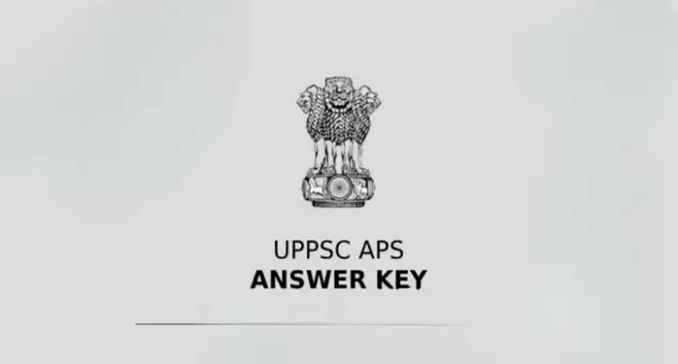 UPPSC APS 2024 Answer Key Released Download Question Paper & Check