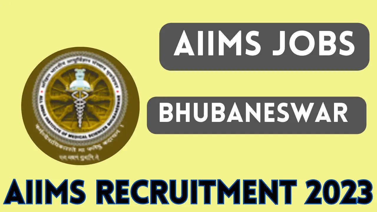 AIIMS Bhubaneswar Recruitment 2023 Notification Out For Data Entry Operator