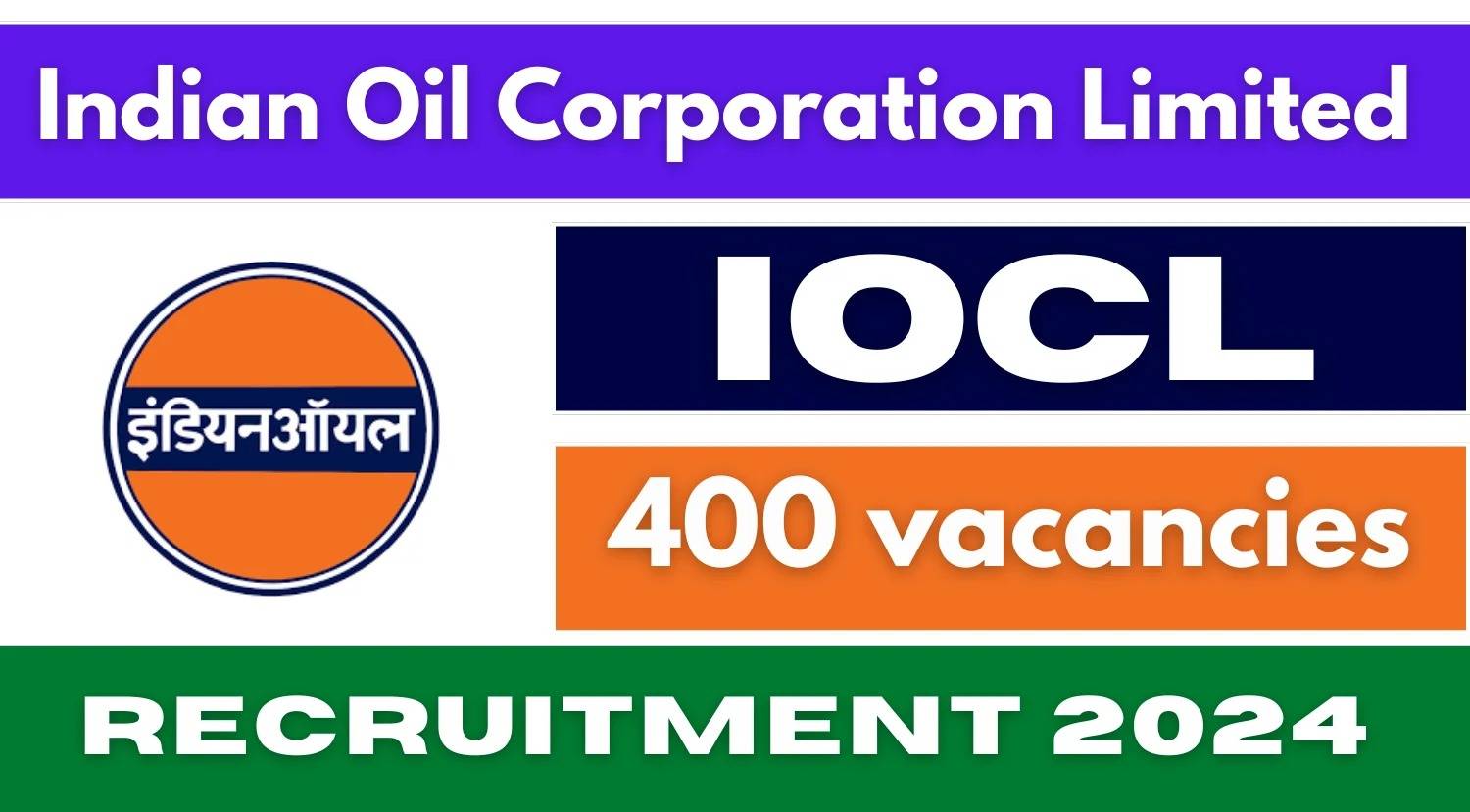 Indian Oil Corporation Limited Announces 400 Job Openings for 2024: Apply Now