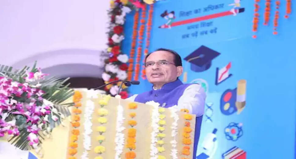 CM Shivraj said, worker culture will no longer work in MP's education