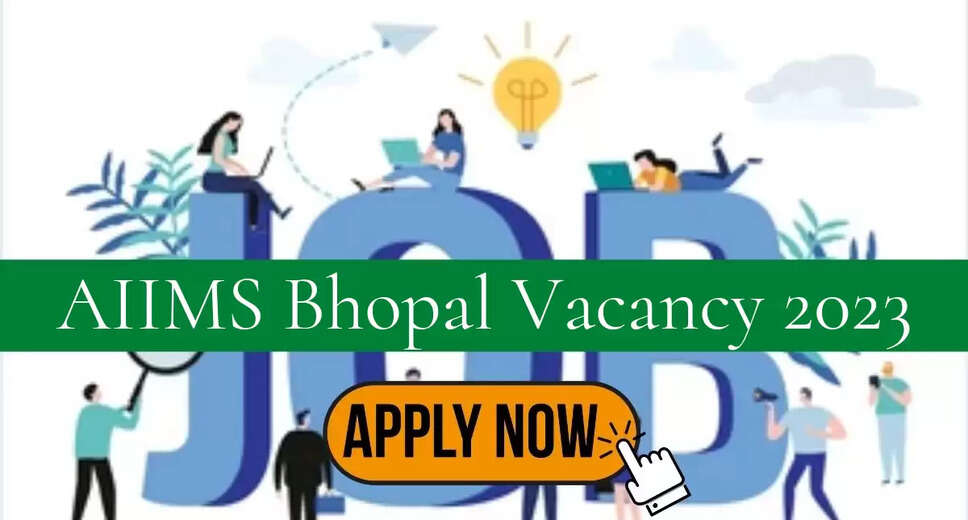 AIIMS Recruitment 2023: A great opportunity has emerged to get a job (Sarkari Naukri) in All India Institute of Medical Sciences, Bhopal (AIIMS). AIIMS has sought applications to fill Junior Resident posts (AIIMS Recruitment 2023). Interested and eligible candidates who want to apply for these vacant posts (AIIMS Recruitment 2023), they can apply by visiting the official website of AIIMS at aiims.edu. The last date to apply for these posts (AIIMS Recruitment 2023) is 24 January 2023. Apart from this, candidates can also apply for these posts (AIIMS Recruitment 2023) directly by clicking on this official link aiims.edu. If you want more detailed information related to this recruitment, then you can see and download the official notification (AIIMS Recruitment 2023) through this link AIIMS Recruitment 2023 Notification PDF. A total of 61 posts will be filled under this recruitment (AIIMS Recruitment 2023) process. Important Dates for AIIMS Recruitment 2023 Online Application Starting Date – Last date for online application - 24 January 2023 Location - Bhopal Details of posts for AIIMS Recruitment 2023 Total No. of Posts- Junior Resident: 61 Posts Eligibility Criteria for AIIMS Recruitment 2023 Junior Resident: MBBS from recognized institute with experience Age Limit for AIIMS Recruitment 2023 The age limit of the candidates will be 30 years. Salary for AIIMS Recruitment 2023 Junior Resident: 56100/- Selection Process for AIIMS Recruitment 2023 Junior Resident: Will be done on the basis of interview. How to apply for AIIMS Recruitment 2023 Interested and eligible candidates can apply through the official website of AIIMS (aiims.edu) by 24 January 2023. For detailed information in this regard, refer to the official notification given above. If you want to get a government job, then apply for this recruitment before the last date and fulfill your dream of getting a government job. For more latest government jobs like this, you can visit naukrinama.com
