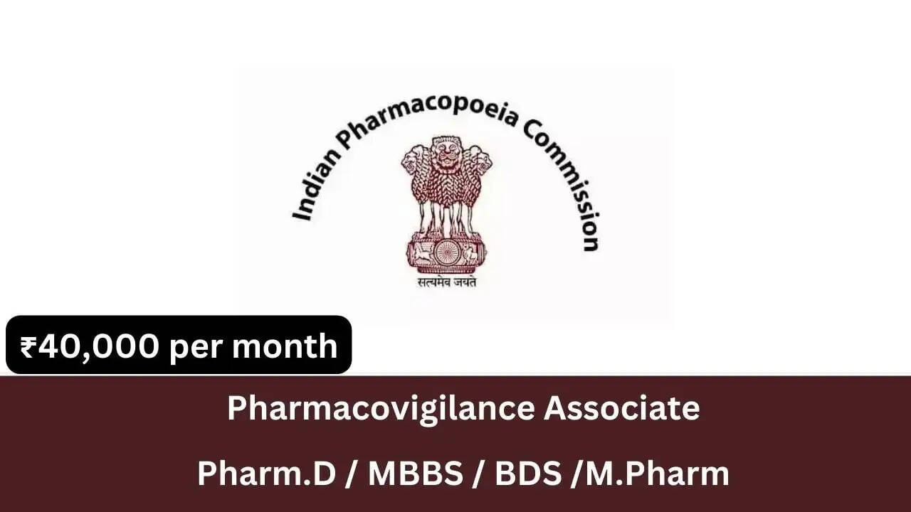 IPC Recruitment 2024: Shape Indian Drug Standards with a Rs. 50,000 Salary