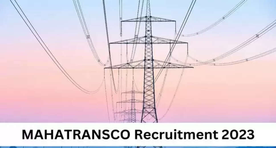 SEO Title: MAHATRANSCO Various Vacancy 2023 Online Form: Apply Now for Exciting Job Opportunities Introduction: If you're looking for an exciting job opportunity in Maharashtra, then Maharashtra State Electricity Transmission Company Limited (MAHATRANSCO) has some great news for you. They have released a notification for various vacancies, including positions like Executive Director, Executive Engineer, Additional Executive Engineer, and more. In this blog post, we will provide you with all the details you need to know about these vacancies and how to apply online. Important Dates: Starting Date for Apply Online: Available Soon Last Date for Apply Online: Available Soon Vacancy Details: Let's take a look at the various vacancies available under MAHATRANSCO for the year 2023: Executive Director (Projects): Total Vacancies: 01 Chief Engineer (Transmission): Total Vacancies: 01 Supporting Engineer (Transmission): Total Vacancies: 02 General Manager (Finance & Accounts): Total Vacancies: 01 Executive Engineer (Transmission): Total Vacancies: 26 Additional Executive Engineer (Transmission): Total Vacancies: 137 Deputy Executive Engineer (Transmission): Total Vacancies: 39 Assistant Engineer (Transmission): Total Vacancies: 390 Assistant Engineer (Telecommunication): Total Vacancies: 06 Senior Technician (Trans System): Total Vacancies: 144 Technician-I (Trans System): Total Vacancies: 198 Technician-II (Trans System): Total Vacancies: 313 Assistant Technician (General): Total Vacancies: 1868 Assistant Technician (General): Total Vacancies: 02 ST Special Drive Typist (Marathi): Total Vacancies: 01 Eligibility Criteria: The age limit and qualification details for these vacancies will be updated soon. Please refer to the official notification for more information. How to Apply: Interested candidates are advised to read the full notification before applying online. The link to the official notification is provided below. Important Links: Notification: Official Website: Click here