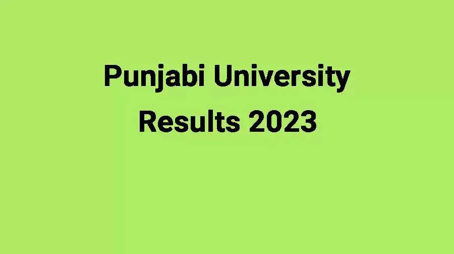 Punjabi University Declares UG & PG Results 2023: Download Marksheets Now!