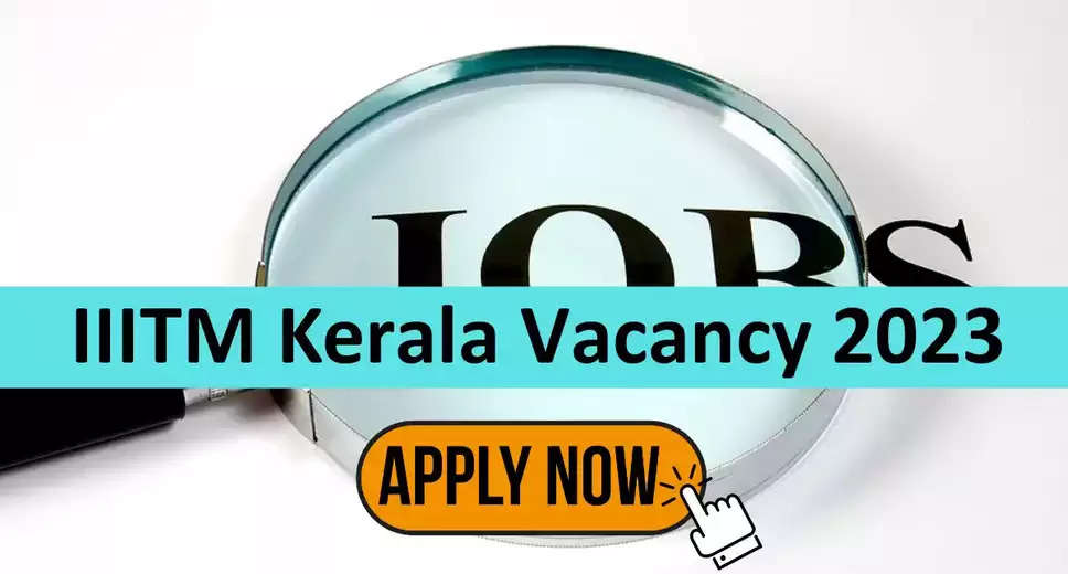  IIITM Kerala Recruitment 2023: Apply for Technical Officer Vacancies  Are you a skilled technical officer looking for a new opportunity? If so, then you may be interested in the latest recruitment notification from the Indian Institute of Information Technology and Management (IIITM) Kerala. The organization is currently hiring eligible candidates for Technical Officer vacancies, and interested individuals can apply using the provided link.  In this blog post, we will provide you with complete details regarding the IIITM Kerala Technical Officer Recruitment 2023. We will cover essential information such as the last date to apply, salary, age limit, and much more. So, let's get started.  IIITM Kerala Recruitment 2023 Details  Organization: Indian Institute of Information Technology and Management (IIITM) Kerala  Post Name: Technical Officer  Total Vacancy: 4 Posts  Salary: Rs. 25,000 - Rs. 40,000 Per Month  Job Location: Thiruvananthapuram  Last Date to Apply: 06/03/2023  Official Website: iiitmk.ac.in  Qualification for IIITM Kerala Recruitment 2023    Candidates who wish to apply for the Technical Officer position at IIITM Kerala must meet the required qualifications. The IIITM Kerala Recruitment 2023 qualifications include B.Sc, B.Tech/B.E, Diploma, M.Sc. For more information on the qualifications and requirements, please visit the official website of IIITM Kerala.  IIITM Kerala Recruitment 2023 Vacancy Count  The official notification for IIITM Kerala Recruitment 2023 indicates that there are 4 vacancies available for Technical Officers. Interested candidates can check the official notification and apply online before the last date. For more details regarding the IIITM Kerala Recruitment 2023, please check the official notification.  IIITM Kerala Recruitment 2023 Salary  The pay scale for IIITM Kerala Technical Officer Recruitment 2023 is Rs. 25,000 - Rs. 40,000 Per Month. Interested candidates can visit the official website to apply for the Technical Officer position at IIITM Kerala. The last date to apply for IIITM Kerala Recruitment 2023 is 06/03/2023.  Job Location for IIITM Kerala Recruitment 2023  The location of the job is an essential criterion that candidates looking for jobs need to be apprised of. IIITM Kerala is hiring candidates for Technical Officer vacancies in Thiruvananthapuram. Those interested in applying for Technical Officer vacancies at IIITM Kerala will need to do so before the 06/03/2023.  IIITM Kerala Recruitment 2023 Apply Online Last Date  The last date to apply for the Technical Officer position at IIITM Kerala is 06/03/2023. The applicants are advised to apply for the IIITM Kerala recruitment 2023 before the last date. Applications sent after the due date will not be accepted, so it is crucial for candidates to apply as soon as possible.  Steps to Apply for IIITM Kerala Recruitment 2023  If you are interested in applying for IIITM Kerala Recruitment 2023, please follow the steps given below.  Step 1: Visit the IIITM Kerala official website iiitmk.ac.in  Step 2: Look for the IIITM Kerala Recruitment 2023 notification.  Step 3: Read all the details and criteria to proceed further with the application.  Step 4: Fill in all the necessary details.  Step 5: Apply or send the application form before the last date.