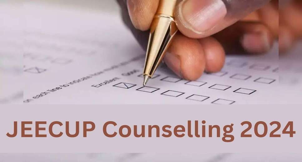 JEECUP 2024 Round 4: Choice Filling for Counseling Starts Today at jeecup.admissions.nic.in