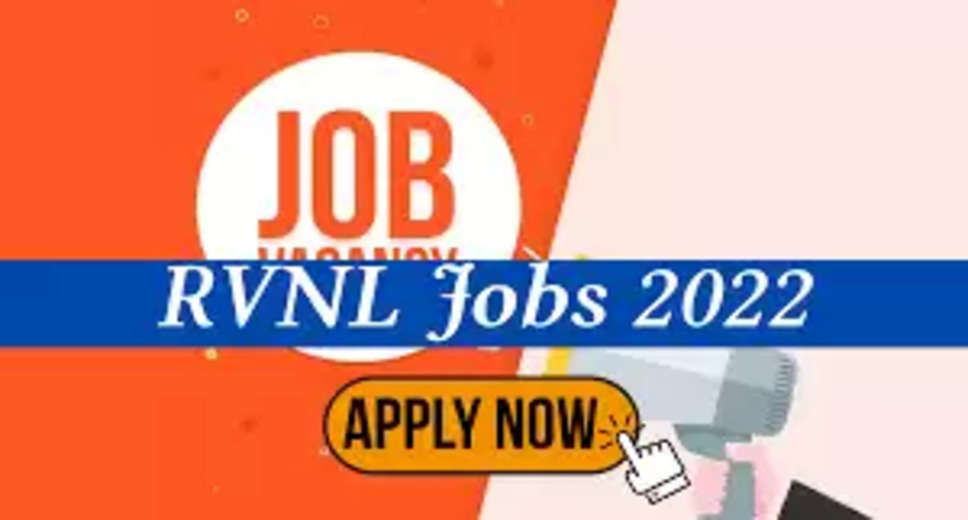 RVNL Recruitment 2022: A great opportunity has emerged to get a job (Sarkari Naukri) in Rail Vikas Nigam Limited, Rishikesh (RVNL). RVNL has sought applications to fill the posts of Manager (Civil) (RVNL Recruitment 2022). Interested and eligible candidates who want to apply for these vacant posts (RVNL Recruitment 2022), they can apply by visiting the official website of RVNL, rvnl.org. The last date to apply for these posts (RVNL Recruitment 2022) is 13 January 2023.  Apart from this, candidates can also apply for these posts (RVNL Recruitment 2022) by directly clicking on this official link rvnl.org. If you want more detailed information related to this recruitment, then you can see and download the official notification (RVNL Recruitment 2022) through this link RVNL Recruitment 2022 Notification PDF. A total of 1 posts will be filled under this recruitment (RVNL Recruitment 2022) process.  Important Dates for RVNL Recruitment 2022  Starting date of online application -  Last date for online application – 13 January 2022  Details of posts for RVNL Recruitment 2022  Total No. of Posts-  Manager (Civil) – 1 Post  Location for RVNL Recruitment 2022  Rishikesh  Eligibility Criteria for RVNL Recruitment 2022  Manager (Civil): B.Tech degree in Civil from recognized Institute and having experience  Age Limit for RVNL Recruitment 2022  The age limit of the candidates will be 56 years.  Salary for RVNL Recruitment 2022  Manager (Civil): 50000-160000/-  Selection Process for RVNL Recruitment 2022  Manager (Civil) – Will be done on the basis of written test.  How to apply for RVNL Recruitment 2022  Interested and eligible candidates can apply through RVNL official website (rvnl.org) by 13 January 2023. For detailed information in this regard, refer to the official notification given above.  If you want to get a government job, then apply for this recruitment before the last date and fulfill your dream of getting a government job. You can visit naukrinama.com for more such latest government jobs information.
