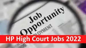 HP HIGH COURT Recruitment 2022: A great opportunity has emerged to get a job (Sarkari Naukri) in Himachal Pradesh High Court (HP HIGH COURT). HP High Court has sought applications to fill the posts of Additional District and Sessions Judge (HP High Court Recruitment 2022). Interested and eligible candidates who want to apply for these vacant posts (HP HIGH COURT Recruitment 2022), they can apply by visiting the official website of HP HIGH COURT, hphighcourt.nic.in. The last date to apply for these posts (HP High Court Recruitment 2022) is 10 December.    Apart from this, candidates can also apply for these posts (HP HIGH COURT Recruitment 2022) directly by clicking on this official link hphighcourt.nic.in. If you want more detailed information related to this recruitment, then you can see and download the official notification (HP HIGH COURT Recruitment 2022) through this link HP HIGH COURT Recruitment 2022 Notification PDF. A total of 3 posts will be filled under this recruitment (HP High Court Recruitment 2022) process.    Important Dates for HP High Court Recruitment 2022  Online Application Starting Date –  Last date for online application - 10 December  Location-Shimla  Details of posts for HP High Court Recruitment 2022  Total No. of Posts - Additional District & Sessions Judge - 1 Post  Location- Shimla  Eligibility Criteria for HP High Court Recruitment 2022  Additional District and Sessions Judge - Bachelor's Degree in Law from a recognized Institute with experience  Age Limit for HP High Court Recruitment 2022  Additional District and Sessions Judge - The age of the candidates will be valid as per the rules of the department.  Salary for HP High Court Recruitment 2022  Additional District and Sessions Judge – 144840-194660  Selection Process for HP High Court Recruitment 2022  Additional District & Sessions Judge - Selection will be based on Interview.  How to apply for HP High Court Recruitment 2022  Interested and eligible candidates can apply through the official website of HP High Court (hphighcourt.nic.in) by 10 December 2022. For detailed information in this regard, refer to the official notification given above.    If you want to get a government job, then apply for this recruitment before the last date and fulfill your dream of getting a government job. You can visit naukrinama.com for more such latest government jobs information.