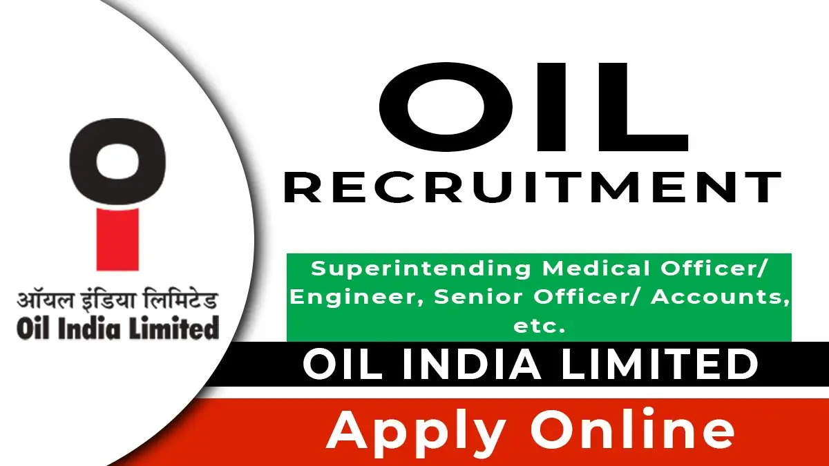 Oil India Recruitment 2024 Notification For 102 Senior Officers: Apply Online