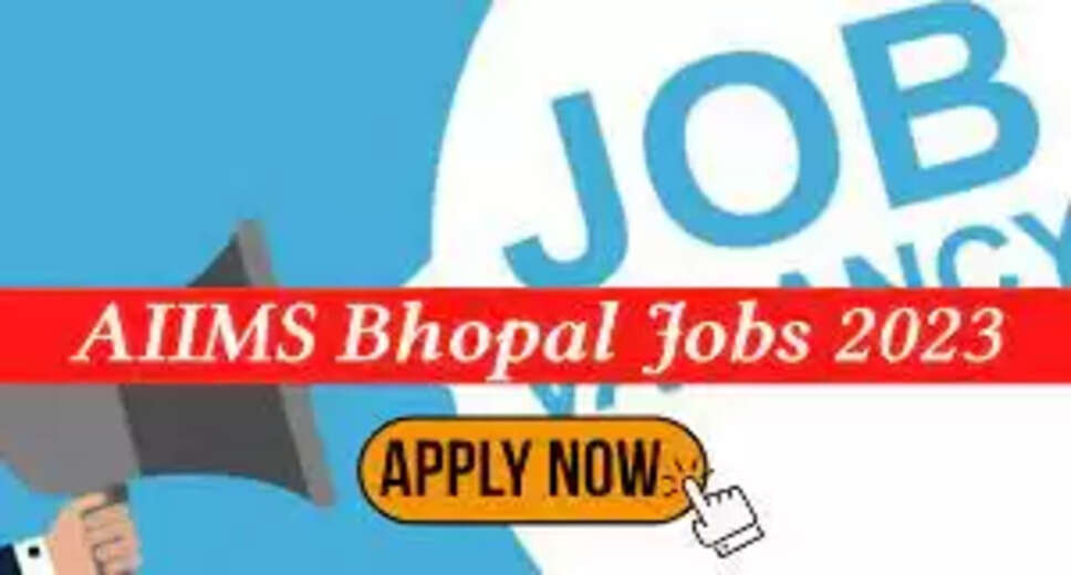 AIIMS Recruitment 2023: A great opportunity has emerged to get a job (Sarkari Naukri) in All India Institute of Medical Sciences, Bhopal (AIIMS). AIIMS has sought applications to fill the posts of Senior Resident (AIIMS Recruitment 2023). Interested and eligible candidates who want to apply for these vacant posts (AIIMS Recruitment 2023), they can apply by visiting the official website of AIIMS at aiims.edu. The last date to apply for these posts (AIIMS Recruitment 2023) is 30 January 2023.  Apart from this, candidates can also apply for these posts (AIIMS Recruitment 2023) directly by clicking on this official link aiims.edu. If you want more detailed information related to this recruitment, then you can see and download the official notification (AIIMS Recruitment 2023) through this link AIIMS Recruitment 2023 Notification PDF. A total of 1 post will be filled under this recruitment (AIIMS Recruitment 2023) process.  Important Dates for AIIMS Recruitment 2023  Online Application Starting Date –  Last date for online application - 30 January 2023  Location - Bhopal  Details of posts for AIIMS Recruitment 2023  Total No. of Posts-  Senior Resident: 1 Post  Eligibility Criteria for AIIMS Recruitment 2023  Senior Resident: MBBS degree from recognized institute with experience  Age Limit for AIIMS Recruitment 2023  The age limit of the candidates will be 45 years.  Salary for AIIMS Recruitment 2023  Senior Resident -67700/-  Selection Process for AIIMS Recruitment 2023  Senior Resident: Will be done on the basis of interview.  How to apply for AIIMS Recruitment 2023  Interested and eligible candidates can apply through the official website of AIIMS (aiims.edu) by 30 January 2023. For detailed information in this regard, refer to the official notification given above.  If you want to get a government job, then apply for this recruitment before the last date and fulfill your dream of getting a government job. For more latest government jobs like this, you can visit naukrinama.com