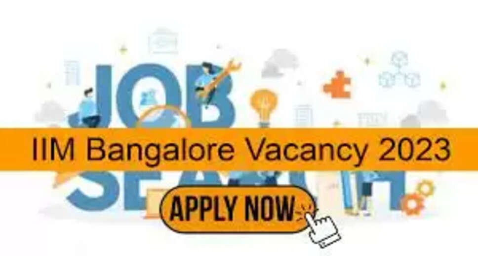 IIM BANGALORE Recruitment 2023: A great opportunity has emerged to get a job (Sarkari Naukri) in the Indian Institute of Management Bangalore (IIM BANGALORE). IIM BANGALORE has sought applications to fill the posts of Academic Associate (Economics Area) (IIM BANGALORE Recruitment 2023). Interested and eligible candidates who want to apply for these vacant posts (IIM BANGALORE Recruitment 2023), can apply by visiting the official website of IIM BANGALORE iimb.ac.in. The last date to apply for these posts (IIM BANGALORE Recruitment 2023) is 9 March 2023. Apart from this, candidates can also apply for these posts (IIM BANGALORE Recruitment 2023) directly by clicking on this official link iimb.ac.in. If you need more detailed information related to this recruitment, then you can view and download the official notification (IIM BANGALORE Recruitment 2023) through this link IIM BANGALORE Recruitment 2023 Notification PDF. A total of 1 post will be filled under this recruitment (IIM BANGALORE Recruitment 2023) process. Important Dates for IIM Bangalore Recruitment 2023 Online Application Starting Date – Last date for online application - 9 March 2023 Vacancy details for IIM Bangalore Recruitment 2023 Total No. of Posts- Academic Associate (Economics Area)-1 Post Eligibility Criteria for IIM Bangalore Recruitment 2023 Academic Associate (Economics Area): Post Graduate Degree in Economics from a recognized Institute and experience Age Limit for IIM Bangalore Recruitment 2023 The age limit of the candidates will be valid as per the rules of the department. Salary for IIM Bangalore Recruitment 2023 Academic Associate (Economics Area): 36000/- Selection Process for IIM Bangalore Recruitment 2023 Academic Associate (Economics Area): Will be done on the basis of interview. How to Apply for IIM Bangalore Recruitment 2023 Interested and eligible candidates can apply through the official website of IIM BANGALORE (iimb.ac.in) by 9 March 2023. For detailed information in this regard, refer to the official notification given above. If you want to get a government job, then apply for this recruitment before the last date and fulfill your dream of getting a government job. You can visit naukrinama.com for more such latest government jobs information.