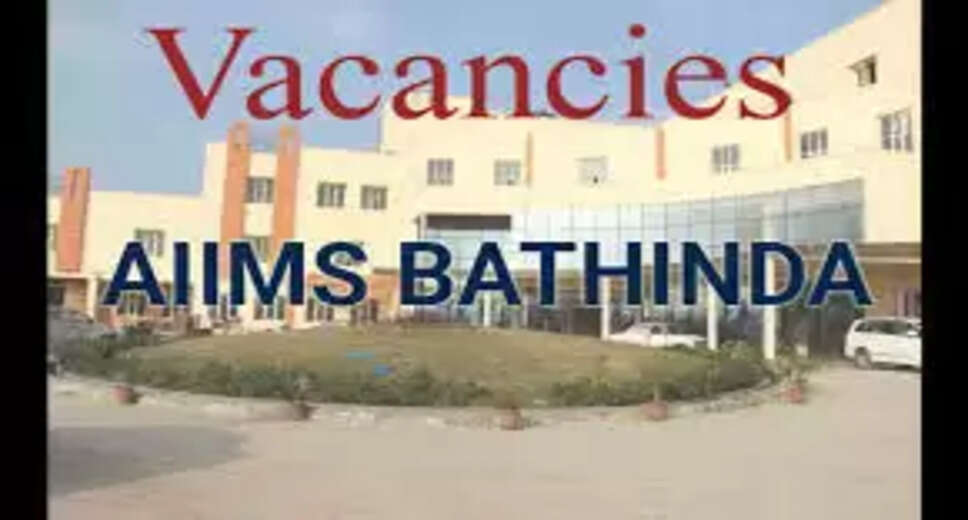 AIIMS Recruitment 2023: A great opportunity has emerged to get a job (Sarkari Naukri) in All India Institute of Medical Sciences, Bathinda (AIIMS). AIIMS has sought applications to fill the posts of Lab Technician, Data Entry Operator (AIIMS Recruitment 2023). Interested and eligible candidates who want to apply for these vacant posts (AIIMS Recruitment 2023), can apply by visiting the official website of AIIMS at aiims.edu. The last date to apply for these posts (AIIMS Recruitment 2023) is March 3, 2023. Apart from this, candidates can also apply for these posts (AIIMS Recruitment 2023) directly by clicking on this official link aiims.edu. If you want more detailed information related to this recruitment, then you can see and download the official notification (AIIMS Recruitment 2023) through this link AIIMS Recruitment 2023 Notification PDF. A total of 2 posts will be filled under this recruitment (AIIMS Recruitment 2023) process. Important Dates for AIIMS Recruitment 2023 Online Application Starting Date – Last date for online application - 3 March 2023 AIIMS Recruitment 2023 Posts Recruitment Location Bathinda Details of posts for AIIMS Recruitment 2023 Total No. of Posts- : 2 Posts Eligibility Criteria for AIIMS Recruitment 2023 Lab Technician, Data Entry Operator: 12th pass and graduation degree from recognized institute and experience Age Limit for AIIMS Recruitment 2023 The age of the candidates will be valid 30 years. Salary for AIIMS Recruitment 2023 Project Coordinator, Research Assistant and Coordinator: As per the rules of the department Selection Process for AIIMS Recruitment 2023 Lab Technician, Data Entry Operator : Will be done on the basis of Interview. How to apply for AIIMS Recruitment 2023 Interested and eligible candidates can apply through the official website of AIIMS (aiims.edu) till March 3. For detailed information in this regard, refer to the official notification given above. If you want to get a government job, then apply for this recruitment before the last date and fulfill your dream of getting a government job. You can visit naukrinama.com for more such latest government jobs information.