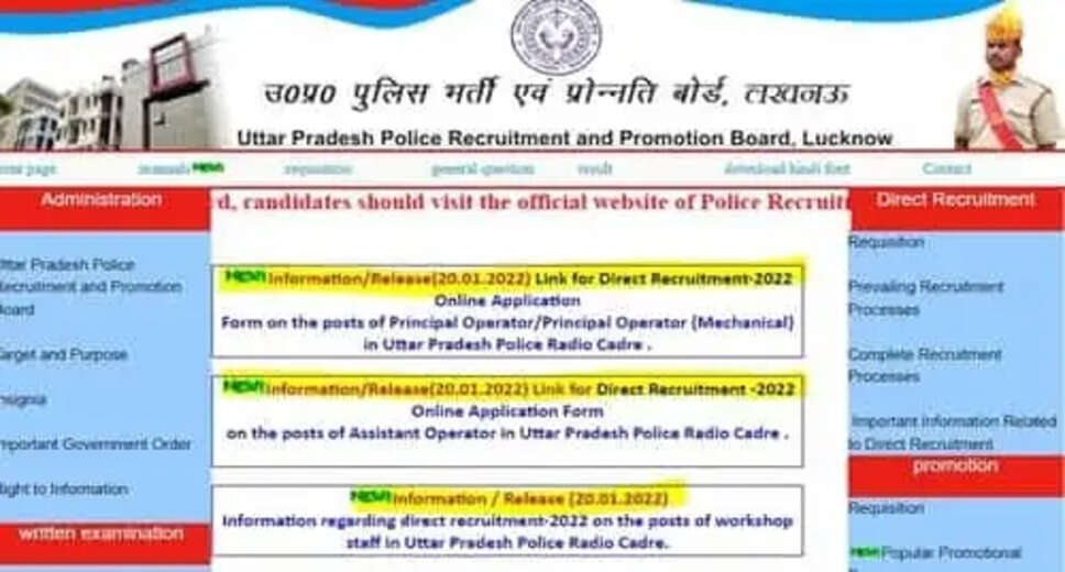 UP Police Bharti Exam Date 2023 Announced: Check Exam Dates for 1374 Posts