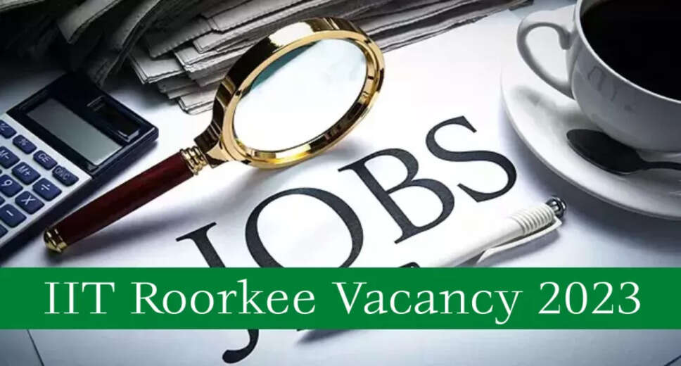 IIT Roorkee Recruitment 2023 for Junior Research Fellow: Apply Before 31st March IIT Roorkee has announced Junior Research Fellow vacancies for eligible candidates. This is a great opportunity for candidates who want to work with IIT Roorkee. Interested candidates can apply online/offline before 31st March 2023. Read on to know more about the eligibility criteria, vacancy count, selection process, and other details. Organization: IIT Roorkee Recruitment 2023 Post Name: Junior Research Fellow Total Vacancy: 1 Posts Salary: Rs.31,000 - Rs.31,000 Per Month Job Location: Roorkee Last Date to Apply: 31/03/2023 Official Website: iitr.ac.in Similar Jobs: Govt Jobs 2023 Qualification for IIT Roorkee Recruitment 2023: Candidates applying for the Junior Research Fellow post must have M.Sc, M.E/M.Tech qualifications. Eligible candidates can apply before the last date. Visit the official website of IIT Roorkee to know more about the recruitment process. Vacancy Count for IIT Roorkee Recruitment 2023: The total number of vacancies available for the Junior Research Fellow post is 1. Interested candidates can apply online/offline by checking out the complete details on the official website. Salary for IIT Roorkee Junior Research Fellow Recruitment 2023: The selected candidates for the Junior Research Fellow post will get a salary of Rs.31,000 - Rs.31,000 Per Month. Job Location for IIT Roorkee Recruitment 2023: The job location for the Junior Research Fellow post is in Roorkee. Eligible candidates can apply for the job by visiting the official website and checking all the details mentioned in the notification. Last Date to Apply Online for IIT Roorkee Recruitment 2023: The last date to apply for the Junior Research Fellow post is 31/03/2023. Applicants are advised to apply before the due date. The application sent after the last date will not be accepted. Steps to Apply for IIT Roorkee Recruitment 2023: If you are interested in applying for the Junior Research Fellow post, follow the below-mentioned steps to apply: Step 1: Visit the official website of IIT Roorkee Step 2: Check the latest notification regarding the IIT Roorkee Recruitment 2023 on the website Step 3: Read the instructions given in the notification carefully Step 4: Apply or fill the application form before the last date