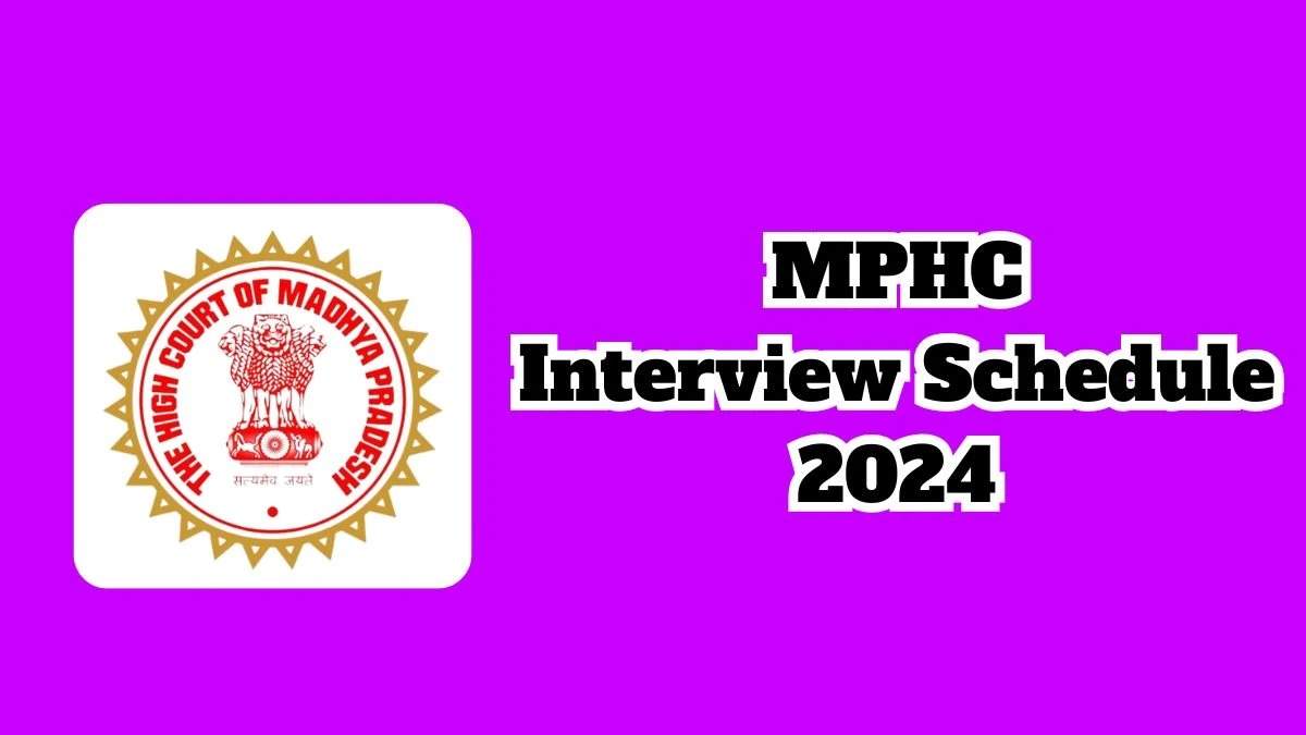 2024 Assistant Professor Interview Schedule Released for DME, MP: Check Details Here