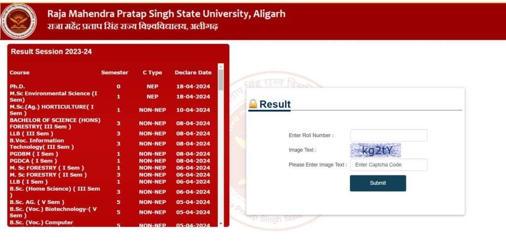 RMPSSU 2024 Exam Results Declared: Get Your Undergraduate and Postgraduate Marksheet Here