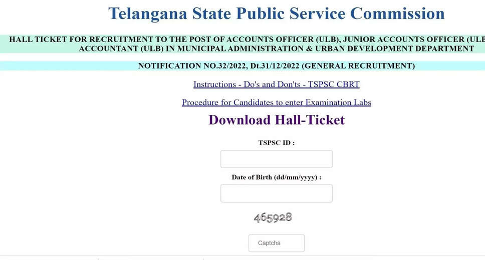 TSPSC AO, JAO, Sr Accountant Document Verification Date 2024 Released