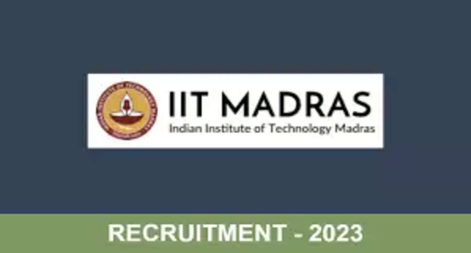 IIT Recruitment 2022: A great opportunity has emerged to get a job (Sarkari Naukri) in the Indian Institute of Technology Madras (IIT Madras). IIT has sought applications to fill the posts of Assistant Manager (IIT Recruitment 2022). Interested and eligible candidates who want to apply for these vacant posts (IIT Recruitment 2022), can apply by visiting the official website of IIT iitm.ac.in. The last date to apply for these posts (IIT Recruitment 2022) is 30 January 2023. Apart from this, candidates can also apply for these posts (IIT Recruitment 2022) by directly clicking on this official link iitm.ac.in. If you want more detailed information related to this recruitment, then you can see and download the official notification (IIT Recruitment 2022) through this link IIT Recruitment 2022 Notification PDF. A total of 1 posts will be filled under this recruitment (IIT Recruitment 2022) process. Important Dates for IIT Recruitment 2022 Starting date of online application - Last date for online application – 30 January 2023 Details of posts for IIT Recruitment 2022 Total No. of Posts- 1 Location- Madras Eligibility Criteria for IIT Recruitment 2022 Assistant Manager - Candidates should have B.Tech Degree in Computer Science and 7 Year Experience. Age Limit for IIT Recruitment 2022 according to the rules of the department Salary for IIT Recruitment 2022 Assistant Manager - 75000-125000/- Selection Process for IIT Recruitment 2022 Selection Process Candidates will be selected on the basis of written test. How to apply for IIT Recruitment 2022 Interested and eligible candidates can apply through the official website of IIT (iitm.ac.in) till 30 January 2023. For detailed information in this regard, refer to the official notification given above. If you want to get a government job, then apply for this recruitment before the last date and fulfill your dream of getting a government job. You can visit naukrinama.com for more such latest government jobs information.