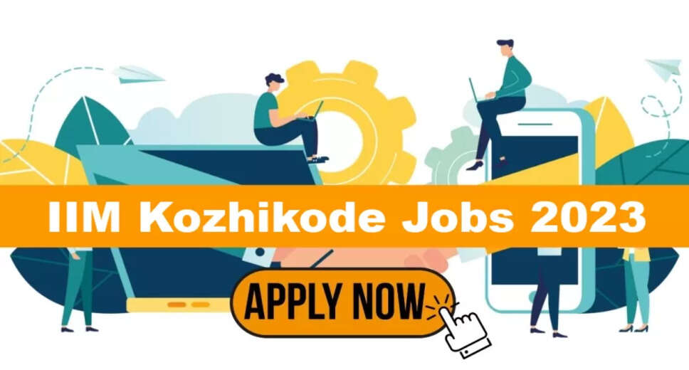 IIM KOZHIKODE Recruitment 2023: A great opportunity has emerged to get a job (Sarkari Naukri) in the Indian Institute of Management Kozhikode (IIM KOZHIKODE). IIM KOZHIKODE has sought applications to fill the posts of Admin Associate (IIM KOZHIKODE Recruitment 2023). Interested and eligible candidates who want to apply for these vacant posts (IIM KOZHIKODE Recruitment 2023), they can apply by visiting the official website of IIM KOZHIKODE iimk.ac.in. The last date to apply for these posts (IIM KOZHIKODE Recruitment 2023) is 23 March 2023.  Apart from this, candidates can also apply for these posts (IIM KOZHIKODE Recruitment 2023) directly by clicking on this official link iimk.ac.in. If you want more detailed information related to this recruitment, then you can see and download the official notification (IIM KOZHIKODE Recruitment 2023) through this link IIM KOZHIKODE Recruitment 2023 Notification PDF. A total of 1 post will be filled under this recruitment (IIM KOZHIKODE Recruitment 2023) process.  Important Dates for IIM KOZHIKODE Recruitment 2023  Online Application Starting Date –  Last date for online application - 23 March 2023  Vacancy details for IIM KOZHIKODE Recruitment 2023  Total No. of Posts - Admin Associate - 1 Post  Eligibility Criteria for IIM KOZHIKODE Recruitment 2023  Admin Associate - Post Graduate Degree from a recognized Institute with 2 Year Experience  Age Limit for IIM KOZHIKODE Recruitment 2023  The age of the candidates will be valid 35 years.  Salary for IIM KOZHIKODE Recruitment 2023  Admin Associate: 24300/-  Selection Process for IIM KOZHIKODE Recruitment 2023  Admin Associate - Will be done on the basis of interview.  How to Apply for IIM KOZHIKODE Recruitment 2023  Interested and eligible candidates can apply through the official website of IIM KOZHIKODE (iimk.ac.in) by 23 March 2023. For detailed information in this regard, refer to the official notification given above.  If you want to get a government job, then apply for this recruitment before the last date and fulfill your dream of getting a government job. You can visit naukrinama.com for more such latest government jobs information.