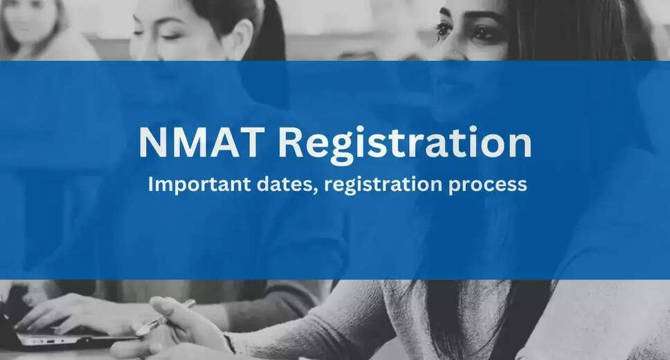 NMAT 2024 Application Starts on August 1; Exam Date Announced for November 5